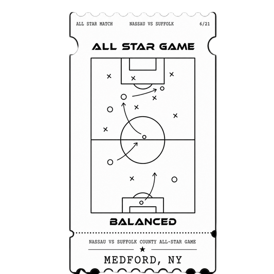 Nassau vs Suffolk County All Star Game Application Ticket